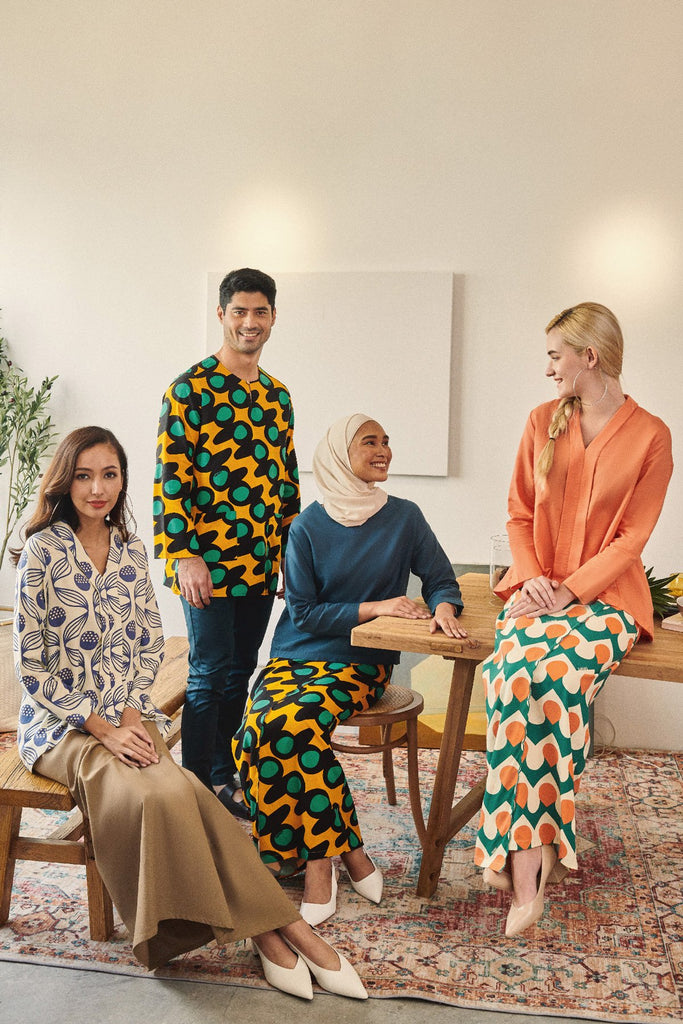 mix and match baju raya