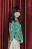 Spring Garden Print Blouse