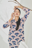 Ogi print Kurung Blouse