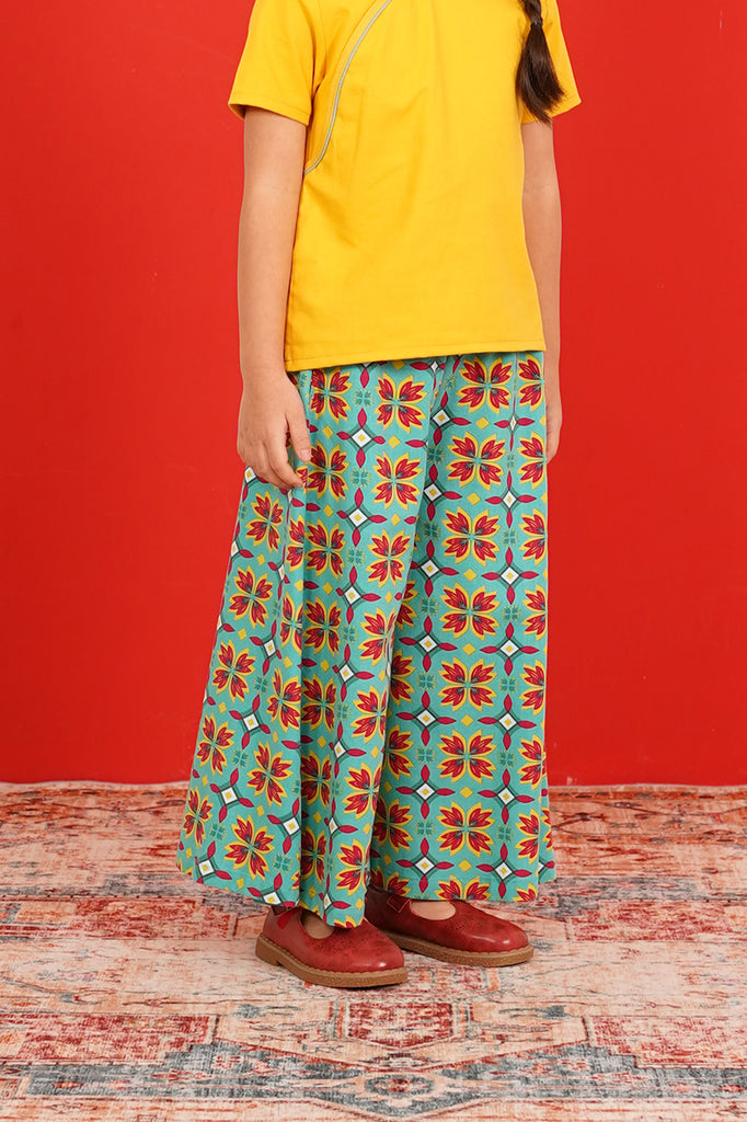 Print Overlay Trousers