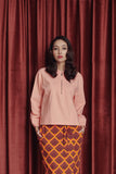 The Spring Women Pilot Blouse - Salmon