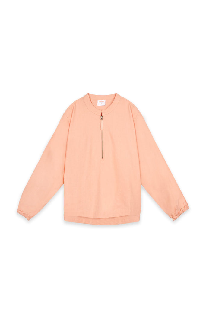Simple Peach Colour Women Blouse