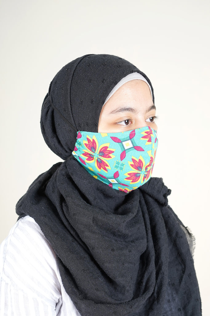 Floral print Face Mask