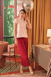 The Everyday Women Palazzo 3.0 - Maroon