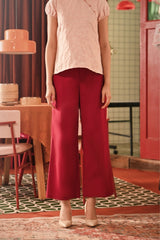 The Everyday Women Palazzo 3.0 - Maroon