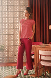 The Everyday Women Palazzo 3.0 - Maroon