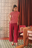 The Everyday Women Palazzo 3.0 - Maroon