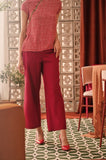 The Everyday Women Palazzo 3.0 - Maroon