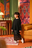 The Rasa Cinta Jacquard Skirt - Festive Black
