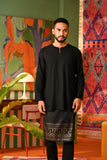 The Rasa Cinta Men Kurta - Black