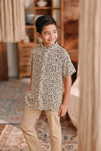 The Bay Batik Shirt - Champagne Safari