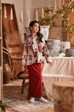 The Bay Broderie Kebaya Top - Blooming