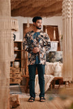 The Bay Men Kurta - Rich