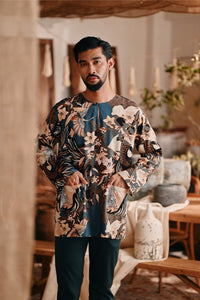 The Bay Men Kurta - Rich