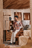 The Bay Men Kurta - Blooming