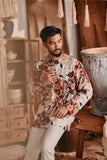 The Bay Men Kurta - Blooming