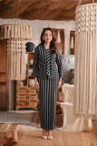 The Bay Women Broderie Kebaya - Black Checked