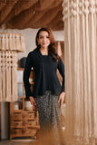 The Bay Women Broderie Kebaya - Black