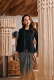 The Bay Women Broderie Kebaya Top - Black