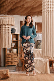 The Bay Women Broderie Kebaya - Emerald Green