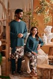 The Bay Men Kurta - Emerald Green