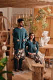 The Bay Men Kurta - Emerald Green