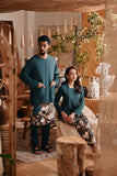 The Bay Men Kurta - Emerald Green