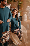 The Bay Men Kurta - Emerald Green