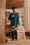 The Bay Men Kurta - Emerald Green