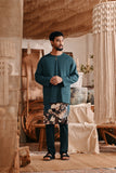 The Bay Men Kurta - Emerald Green