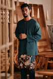 The Bay Men Kurta - Emerald Green