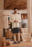 The Bay Men Kurta - Khaki