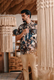 The Bay Men Batik Shirt - Rich