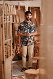 The Bay Men Batik Shirt - Rich