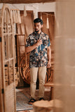 The Bay Men Batik Shirt - Rich