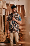 The Bay Men Batik Shirt - Rich