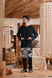 The Bay Men Kurta - Black