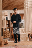 The Bay Men Kurta - Black