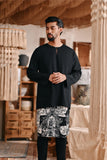 The Bay Men Kurta - Black