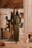 The Bay Women Broderie Kebaya - Olive