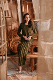 The Bay Women Broderie Kebaya - Olive