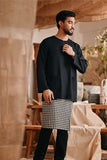 The Bay Men Kurta - Black