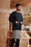 The Bay Men Kurta - Black