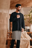 The Bay Men Kurta - Black