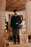 The Bay Men Kurta - Black