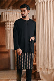 The Bay Men Kurta - Black