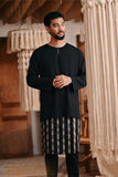 The Bay Men Kurta - Black