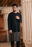 The Bay Men Kurta - Black