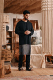 The Bay Men Kurta - Black