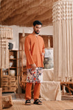 The Bay Men Kurta - Brown